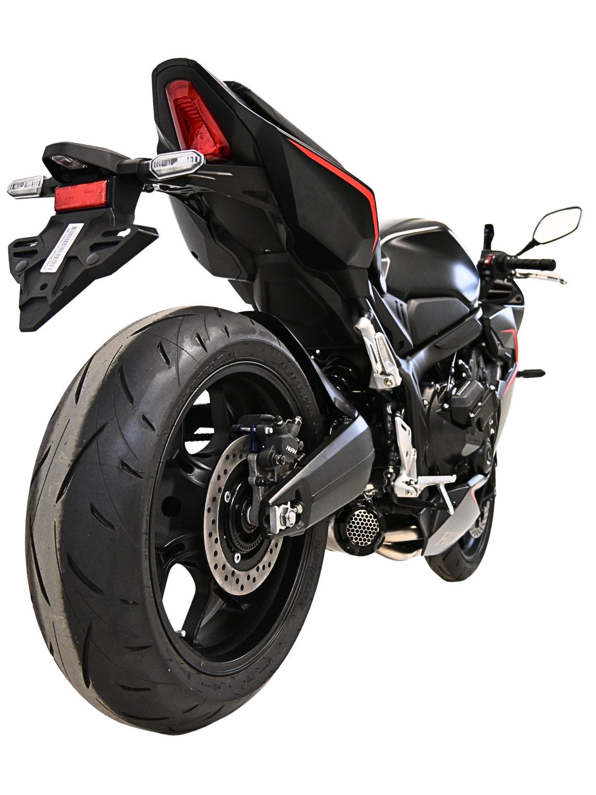 نظام عادم كامل من التيتانيوم الأسود من تيرمينيوني GP2R-RHT لهوندا CBR650R موديل 2025