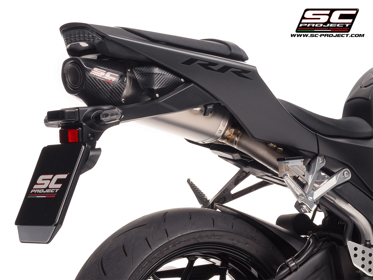 SC Project SC-RR Titanium Underseat Silencer Honda CBR600RR 2024-25
