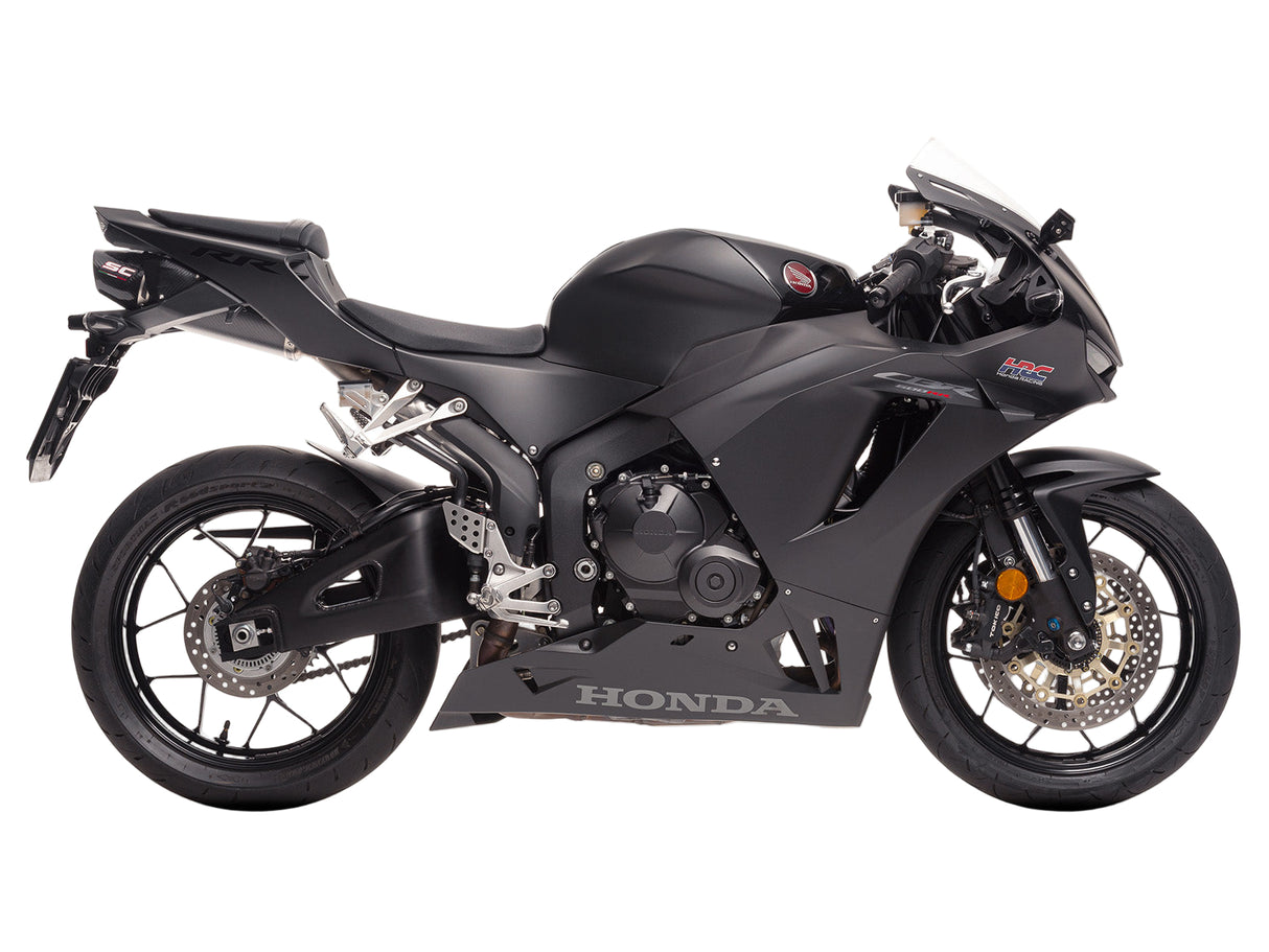 SC Project SC-RR Carbon Fibre Racing Underseat Silencer Honda CBR600RR 2024-25