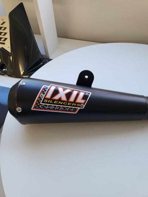 IXIL Black Full System Low mount - Honda Monkey 125 2018-23