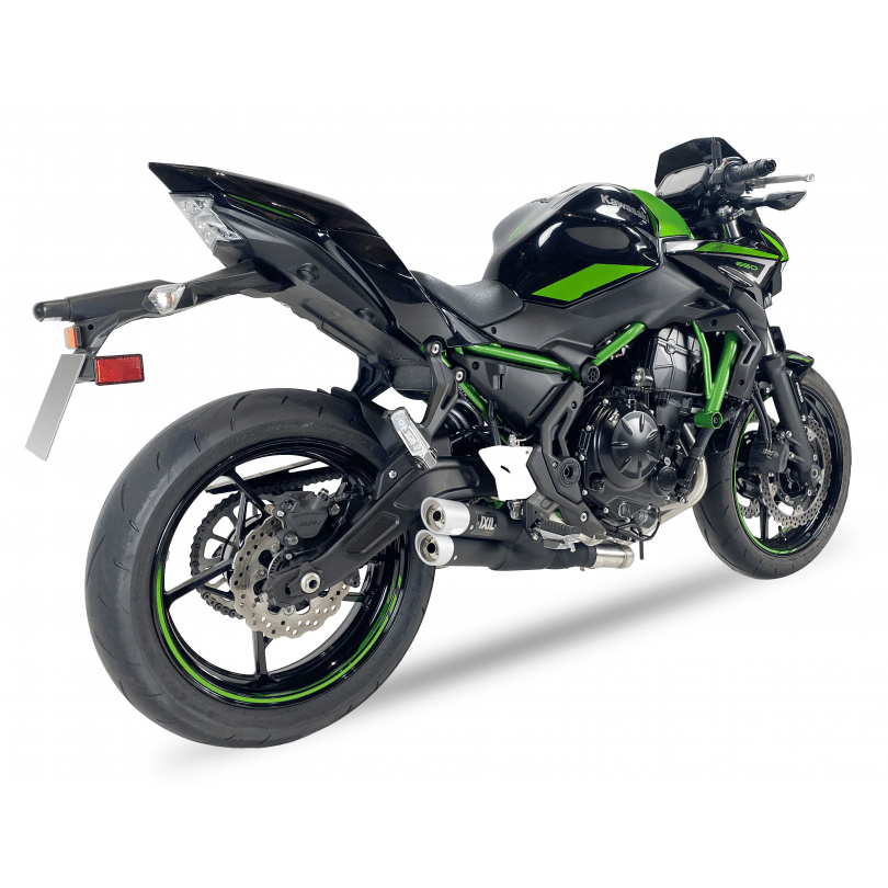 IXIL Black Dual Hyperlow Full System Kawasaki Z650 2020-22 image 2