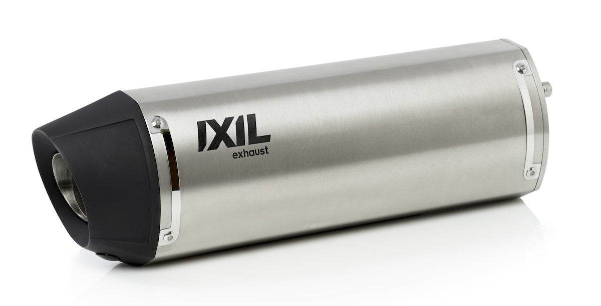 IXIL Xtrem Inox Hexoval Silencer Hyosung Aquila GV650 2006-14