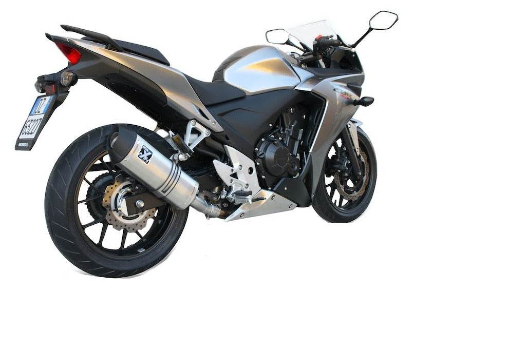 IXIL Hexoval Xtrem Inox Silencer Honda CBR500R 2013-18 - Motorcycle Performance Store