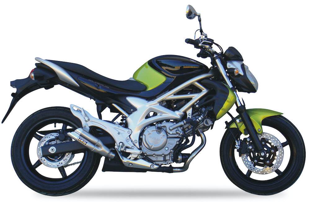 IXIL Hyperlow Dual Exit Silencer Suzuki Gladius SFV650 2009-15 - Motorcycle Performance Store