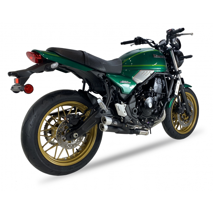 IXIL L3X Black Dual Hyperlow Full System Kawasaki Z650 RS 2024-26 image 2
