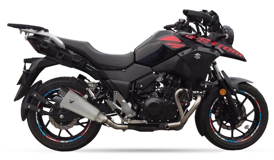 IXRACE M10 Titanium Silencer - Suzuki DL 250 V-Strom 2017-20