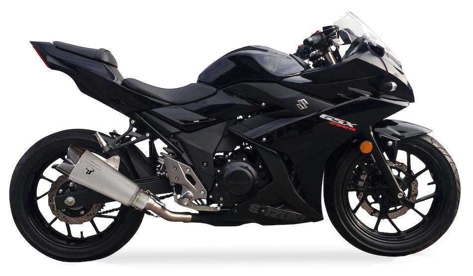 IXRACE M10 Titanium Silencer - Suzuki GSX-R250 2017-20