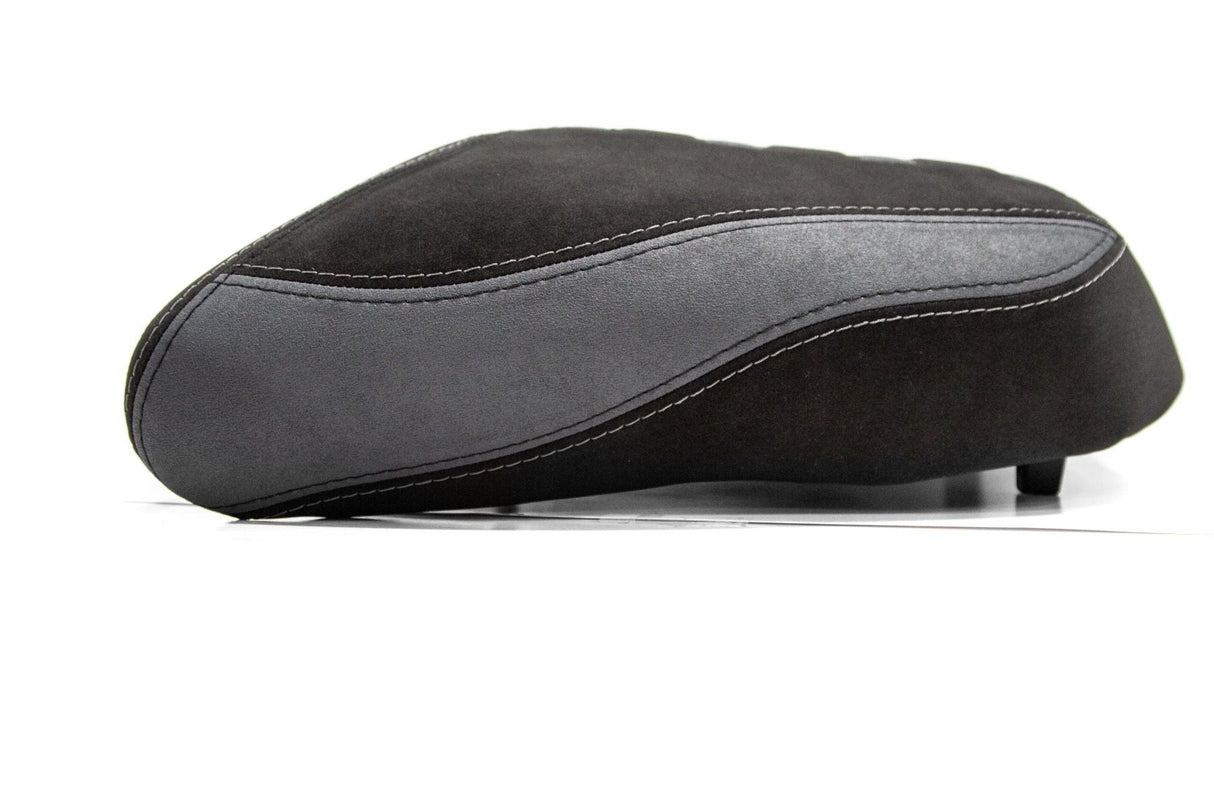 Isotta Comfort Pillion Seat Black/Grey BMW R1200GS 2013-19 image 2