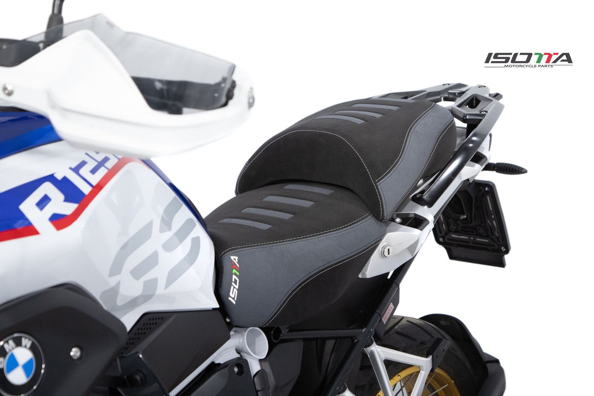 Isotta Comfort Riders Seat Black/Grey BMW R1200GS 2013-19 image 2
