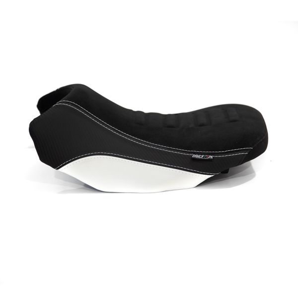Isotta Comfort Riders Seat Lowered Black/White/Red/Blue HP BMW R1200GS 2013-19 image 4