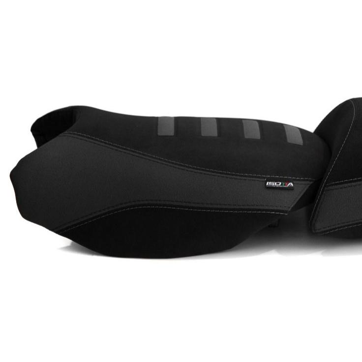 Isotta Comfort Riders Seat with Prostate Channel Black BMW R1200GS 2013-19
