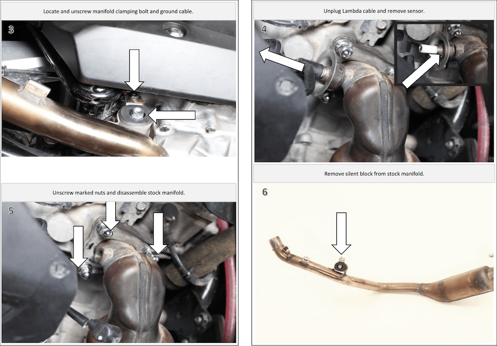 IXIL Decat Collector Pipe Honda X-ADV 750 2017-24 image 3