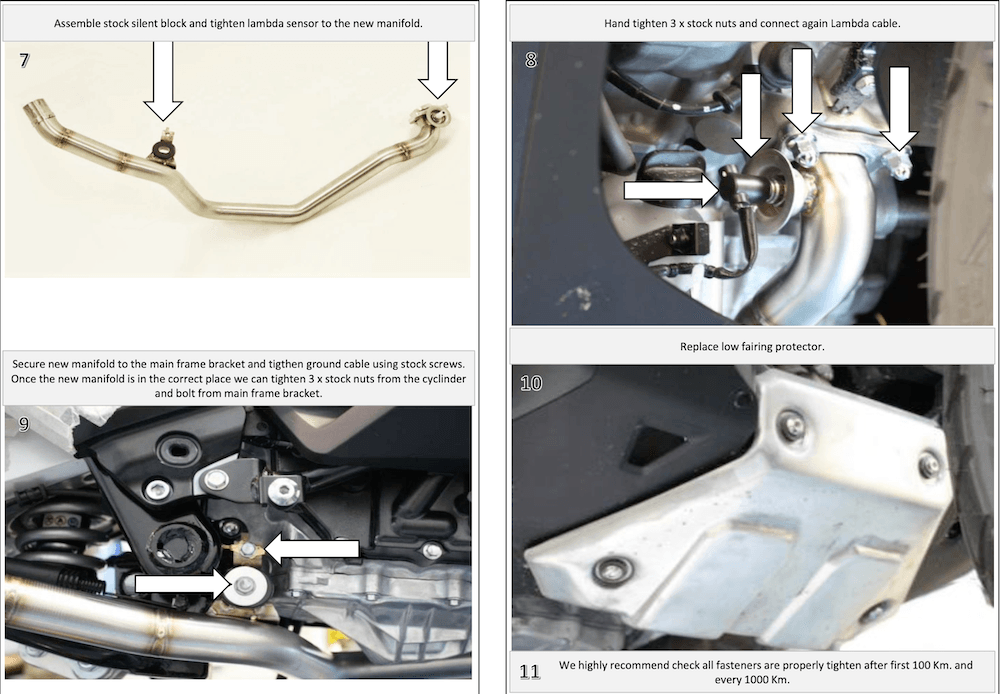 IXIL Decat Collector Pipe Honda X-ADV 750 2017-24 image 4
