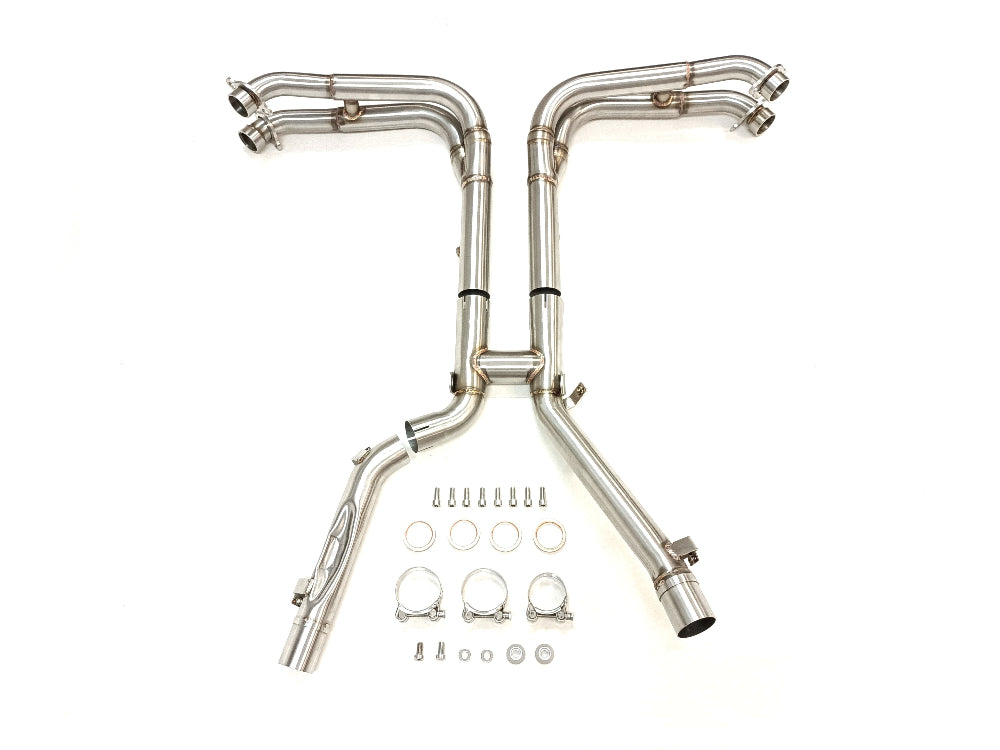 Ixil Decat Collector Pipe Suzuki GSXR 1300 Hayabusa 2021-26 - Decat Collector Pipe