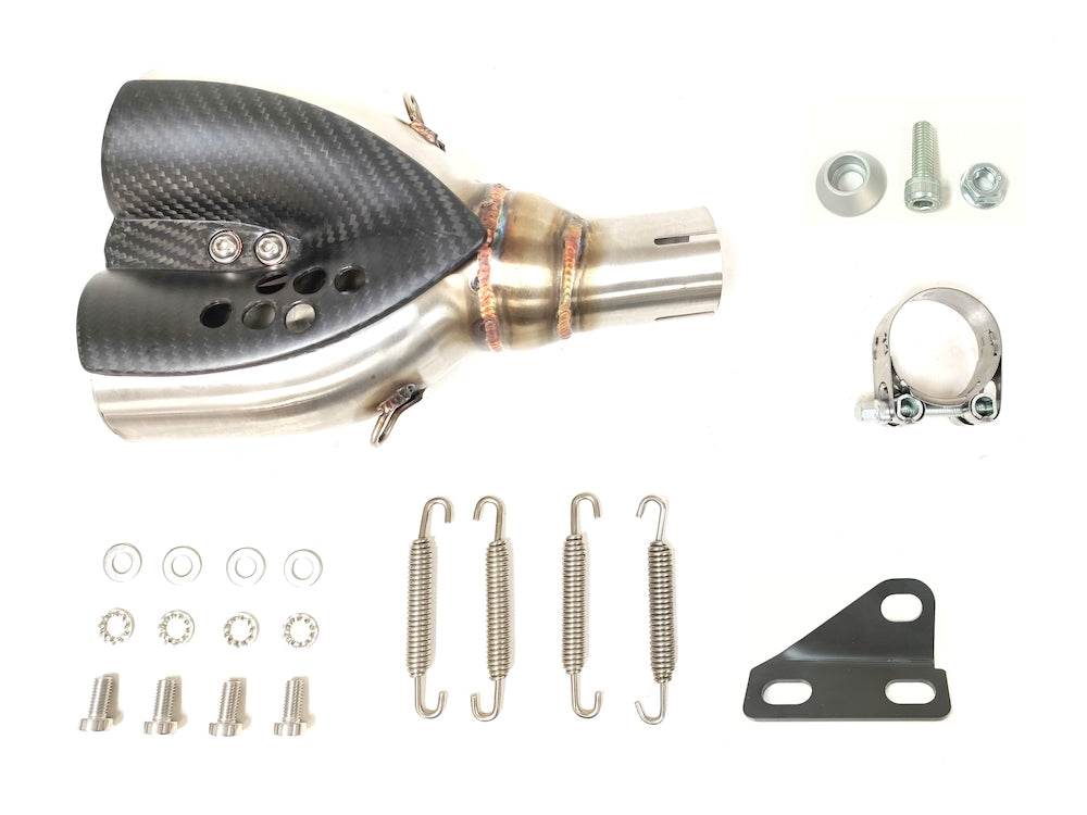 Ixil Dual Race Xtrem Silencers Ducati Desert-X 2022-25 - Motorcycle Performance Store