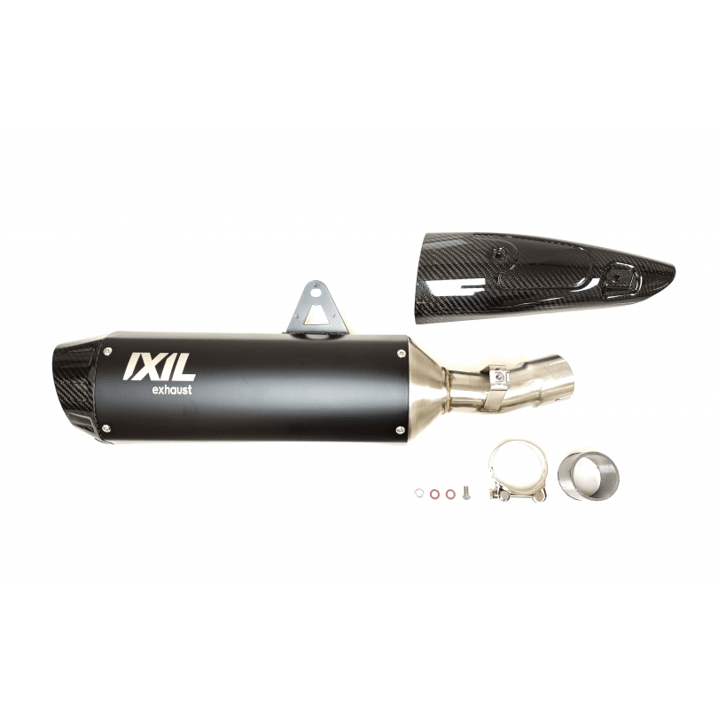 Ixil Hexoval Xtrem Black Silencers Suzuki GSXR 1300 Hayabusa 2021-26 image 4