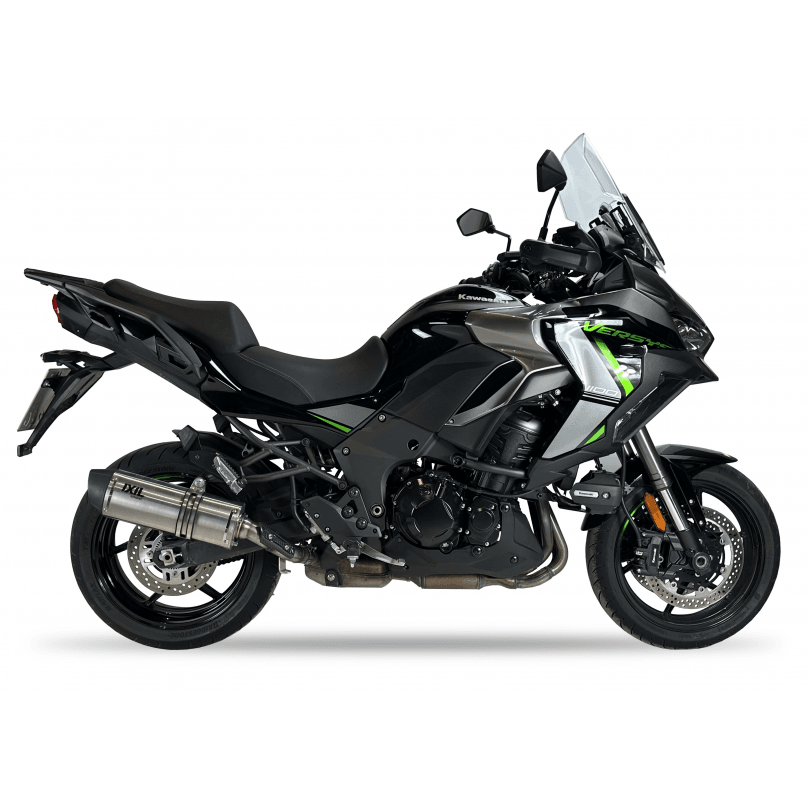 Kawasaki Versys 1100 with the IXIL Hexoval Xtrem Inox Silencer