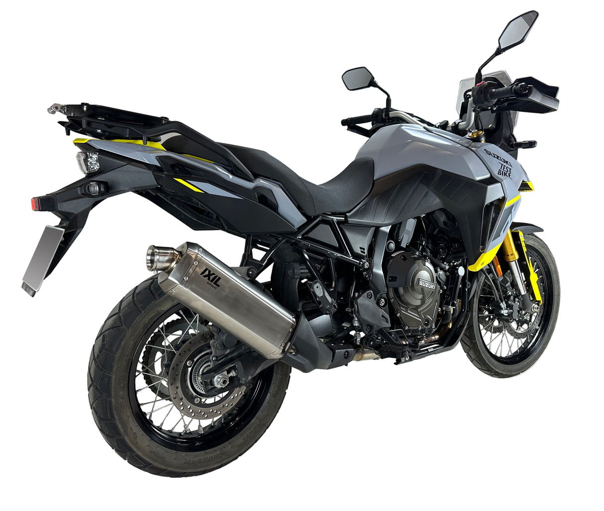Ixil Mega Xtrem Race Trail Silencer Suzuki V-Strom 800 2023-26 - Slip on Silencer