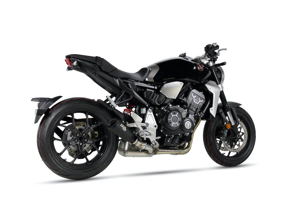 Ixil Race Xtrem Swart Silencer Honda CB1000R 2018-24 image 2