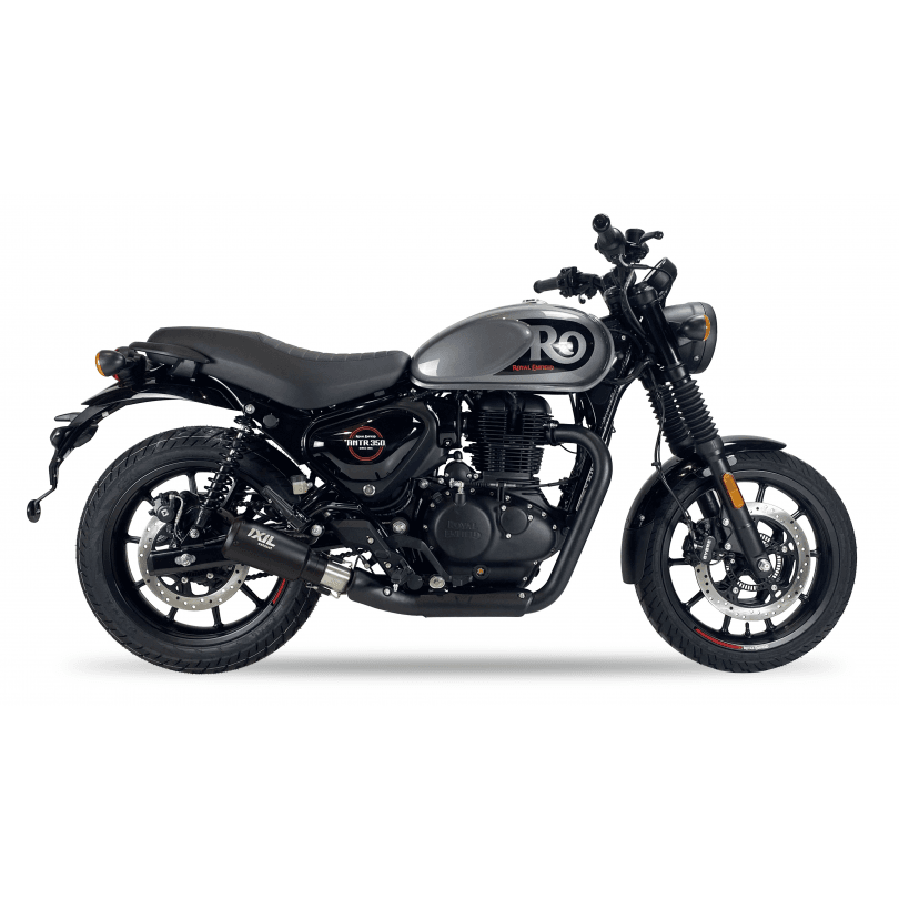 Ixil Race Xtrem Swart Demper Royal Enfield Hunter 350 2022-24