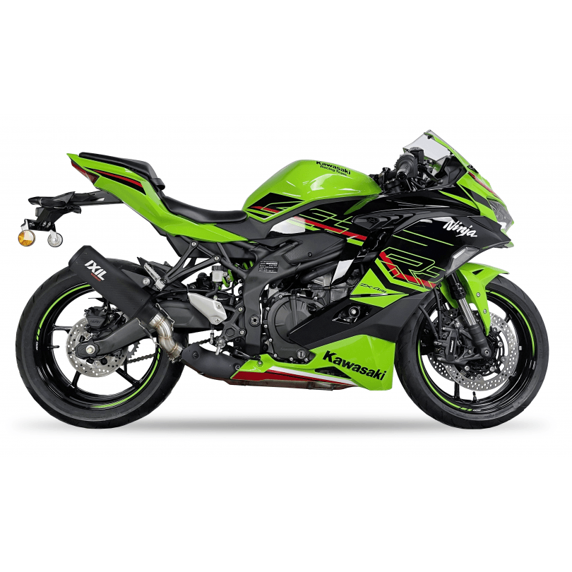 Ixil Round Carbon Xtrem Silencer Kawasaki ZX-4R 2023-26