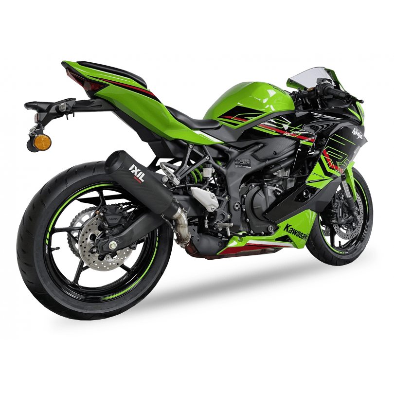 Ixil Round Carbon Xtrem Silencer Kawasaki ZX-4RR 2023-26 image 2