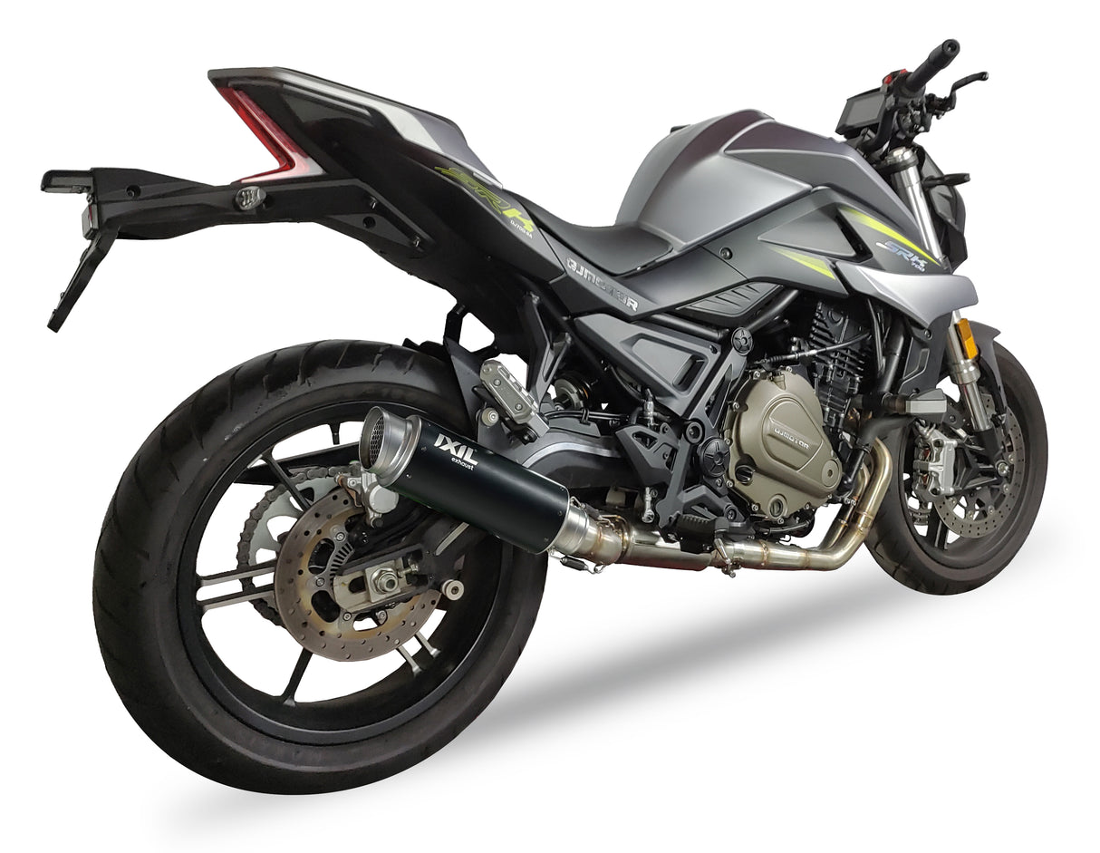 Ixil Sport Xtrem Black Full System QJ Motor SRK 700 2023-24 - Full Exhaust System