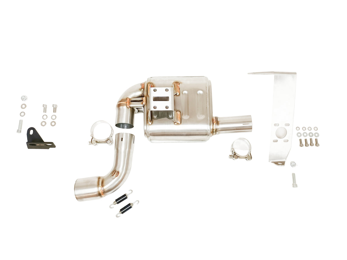 Ixil Sport Xtrem Black Silencer QJ Motor SRK 400 2022-25 - Slip on Silencer