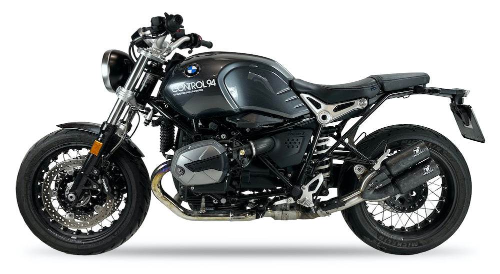 Ixrace DCX2 Dual Silencers BMW R Nine T 2023-24 - Motorcycle Performance Store