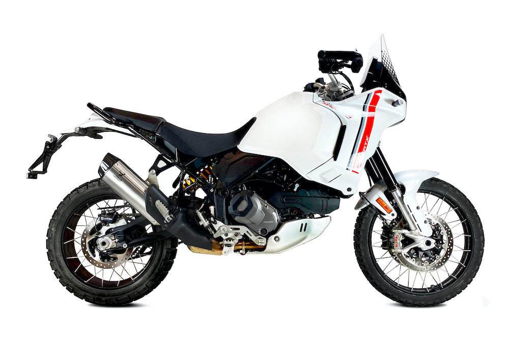 Ixrace Inox Desert Silencer Ducati Desert-X 2022-25