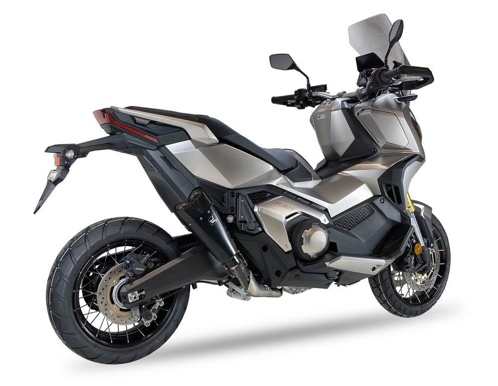 Ixrace M10 Black Silencer Honda X-ADV 750 2025 - Motorcycle Performance Store
