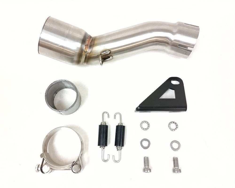 IXRACE M8 Dual Black Silencer Honda CBR500R 2024-26 image 4