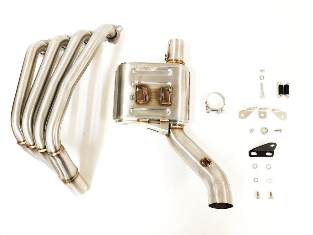 Ixrace MK2 Black Full System Honda CB650R 2019-20 - Motorcycle Performance Store