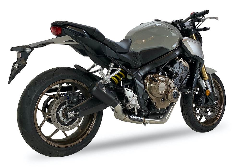 Ixrace MK2 Black Full System Honda CB650R 2021-23 - Motorcycle Performance Store