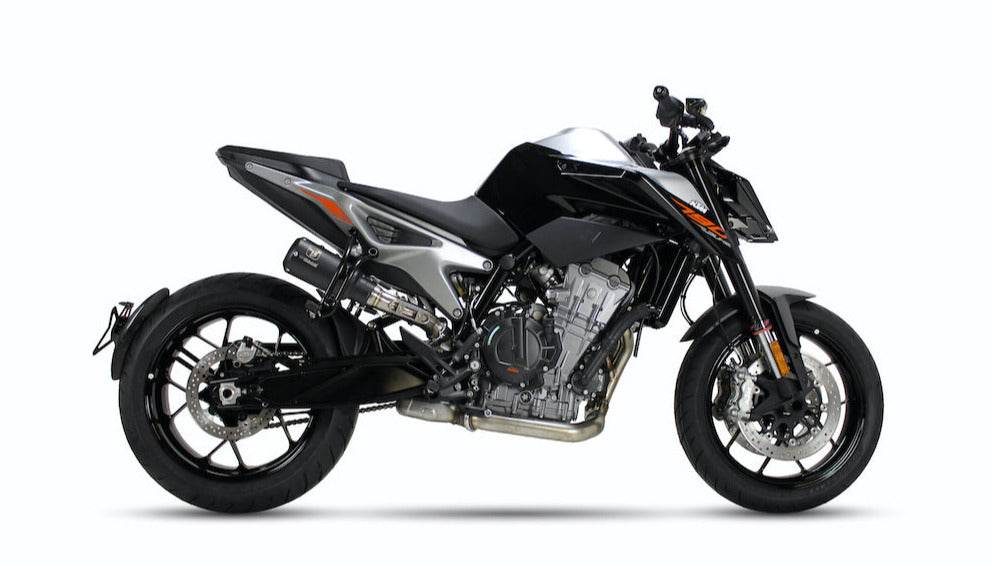 Ixrace MK2 Swart Silencer KTM Duke 790 2018-20
