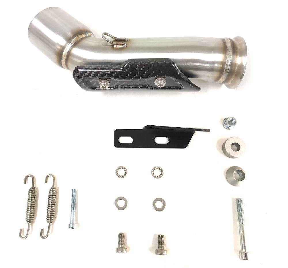 Ixrace MK2 Swart Silencer KTM Duke 790 2023-24 image 4