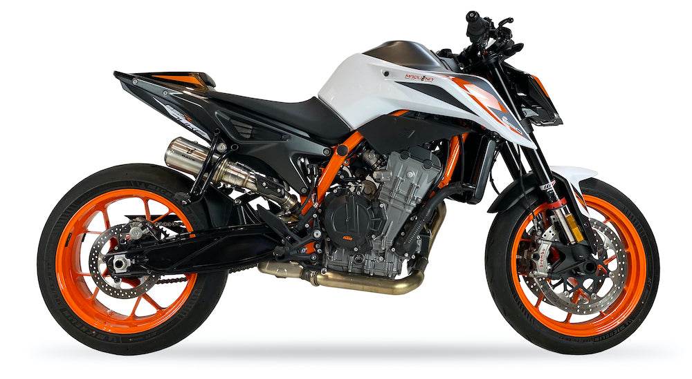 Ixrace MK2 Inox Silencer KTM Duke 890 R 2020-23 - Motorcycle Performance Store