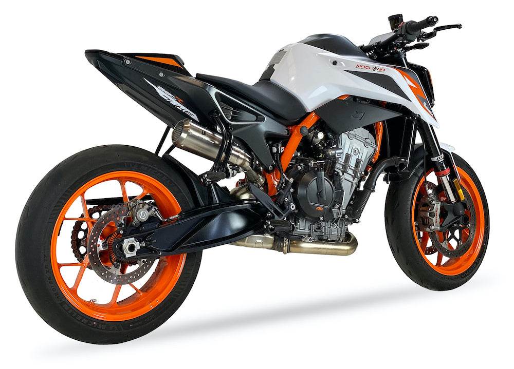 Ixrace MK2 Inox Silencer KTM Duke 890 R 2020-23 - Motorcycle Performance Store