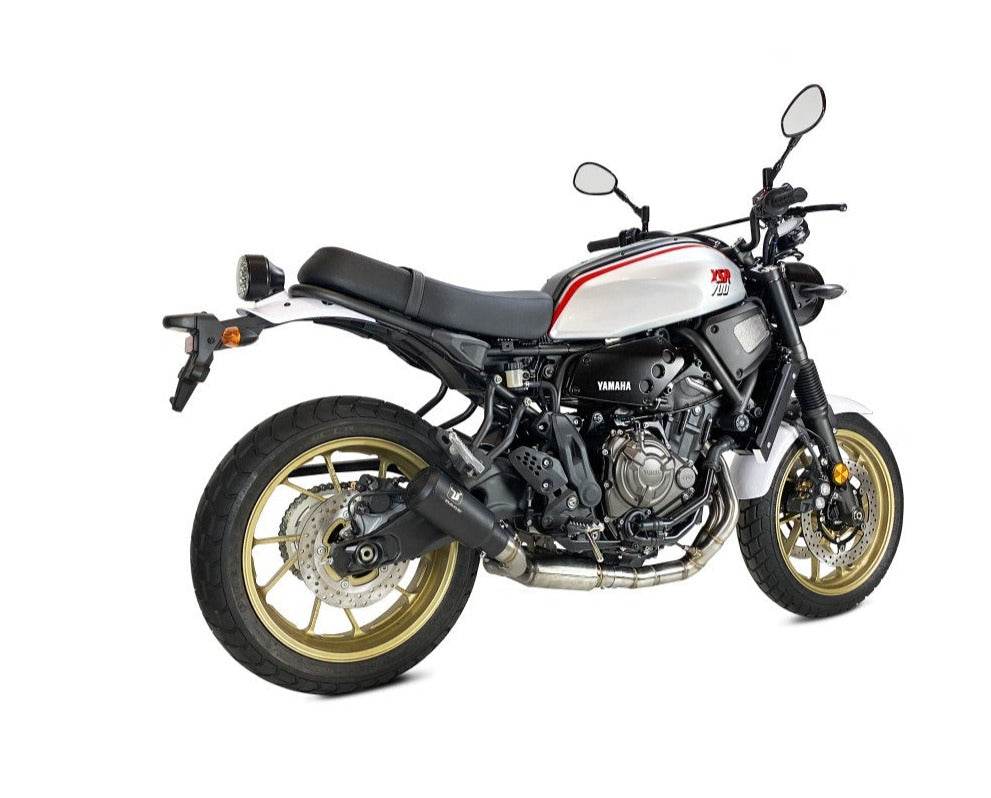 Ixrace Mk2 Black Full System Yamaha XSR700 2016-20 - Motorcycle Performance Store
