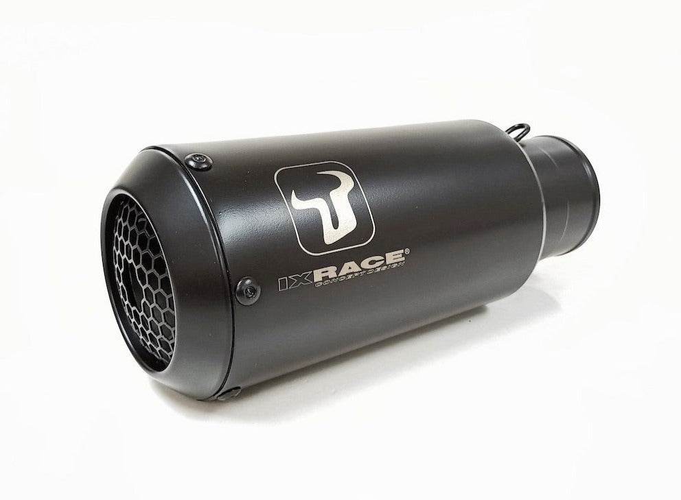 Ixrace Mk2 Black Full System Yamaha XSR700 2016-20 - Motorcycle Performance Store