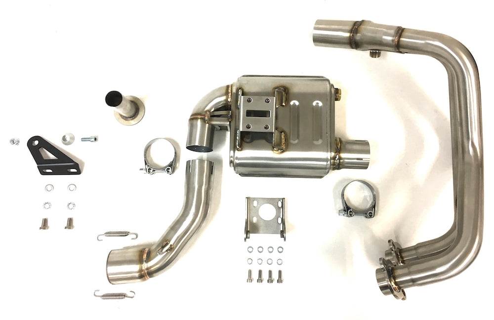 Ixrace Mk2 Inox Full System Yamaha XSR700 2016-20 image 4