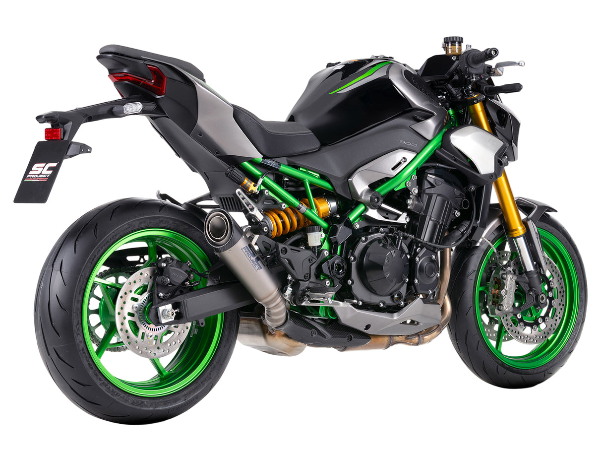 SC Project S1 Titanium Silencer Kawasaki Z900 2025-26