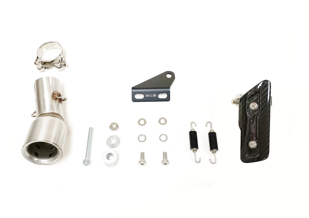 Ixil Race Xtrem Black Silencer Kawasaki Ninja 500 2024-25