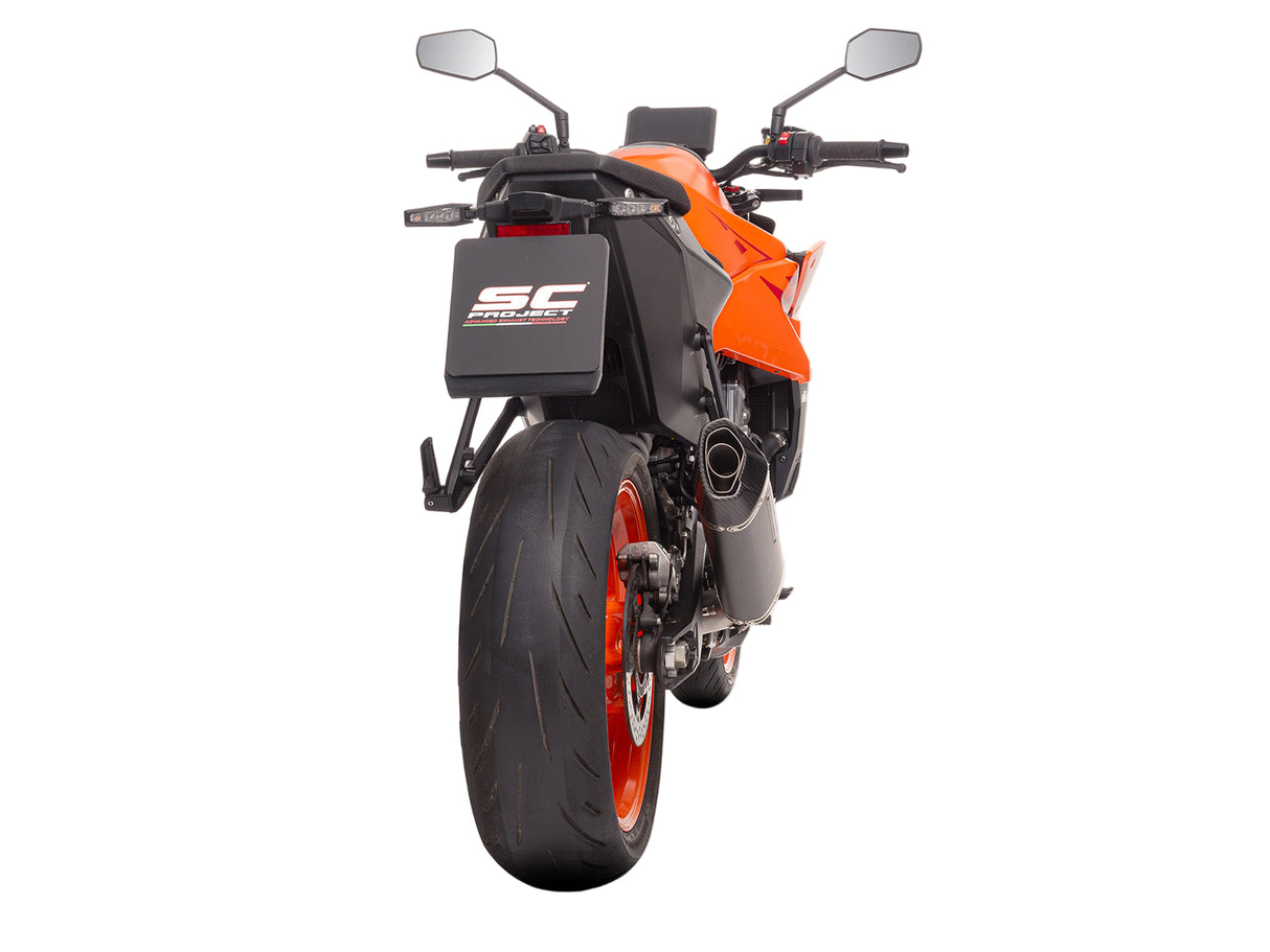 SC Project SC1-X Carbon Fibre Silencer KTM Duke 990 2024-25