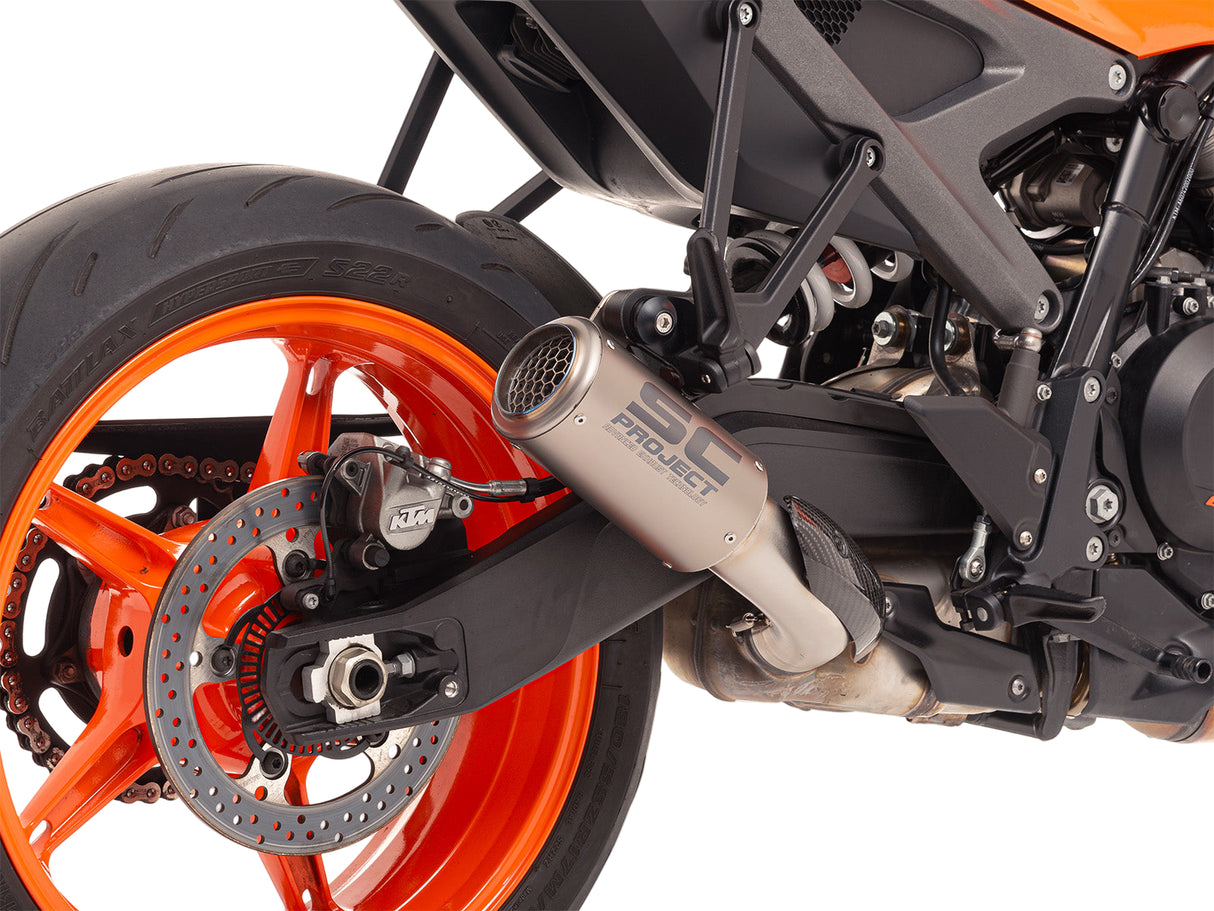 SC Project CR-T Titanium Silencer KTM Duke 990 2024-25