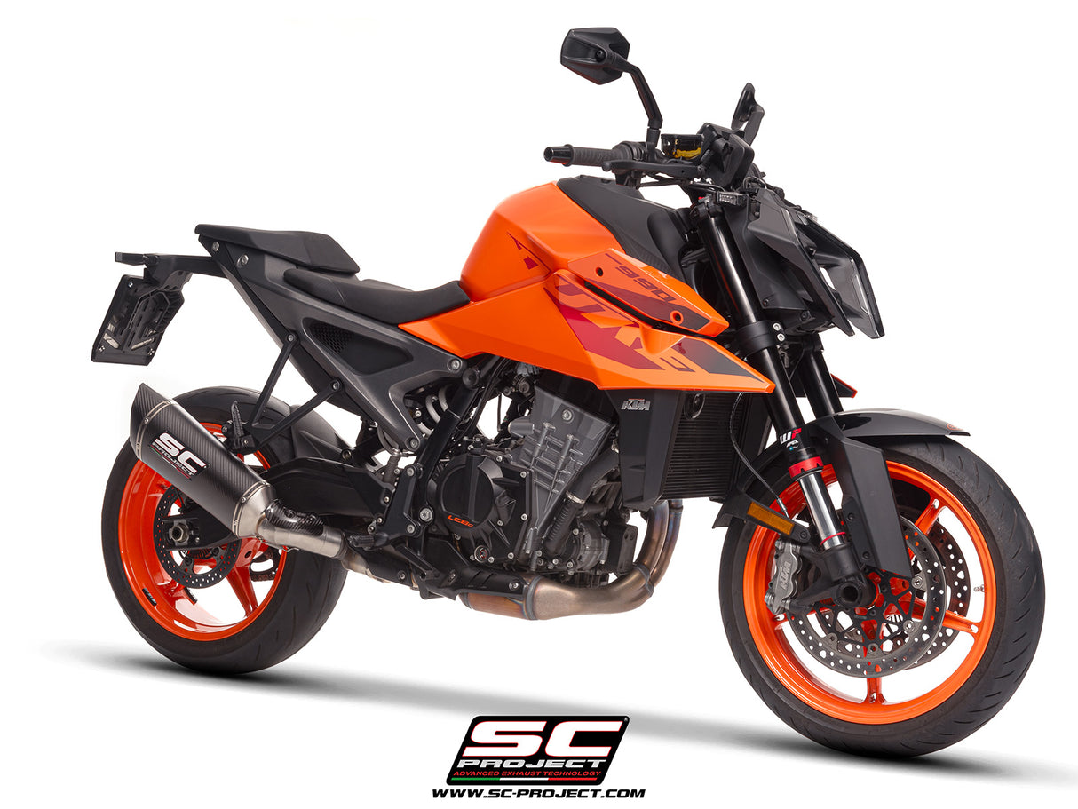SC Project SC1-R Koolstofdemper KTM Duke 990 2024-25