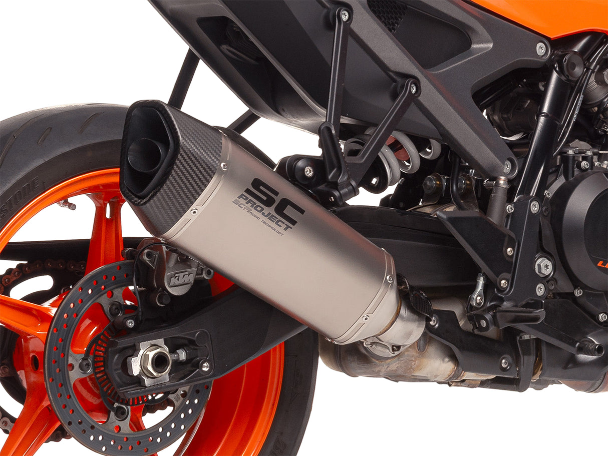 SC Project SC1-R Titanium Silencer KTM Duke 990 2024-25