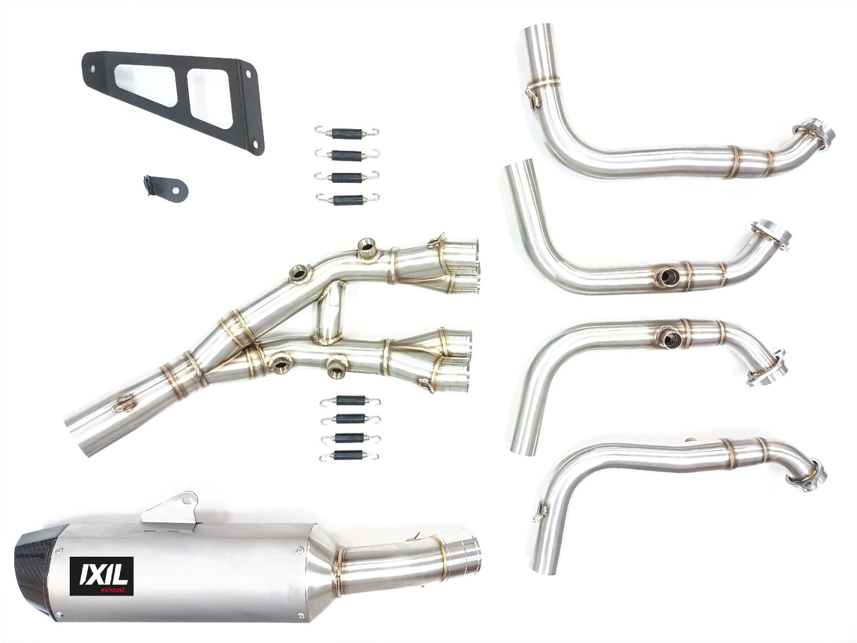 Ixil Hexoval sistema completo in titanio Triumph Street Triple 765 RS 2021-26