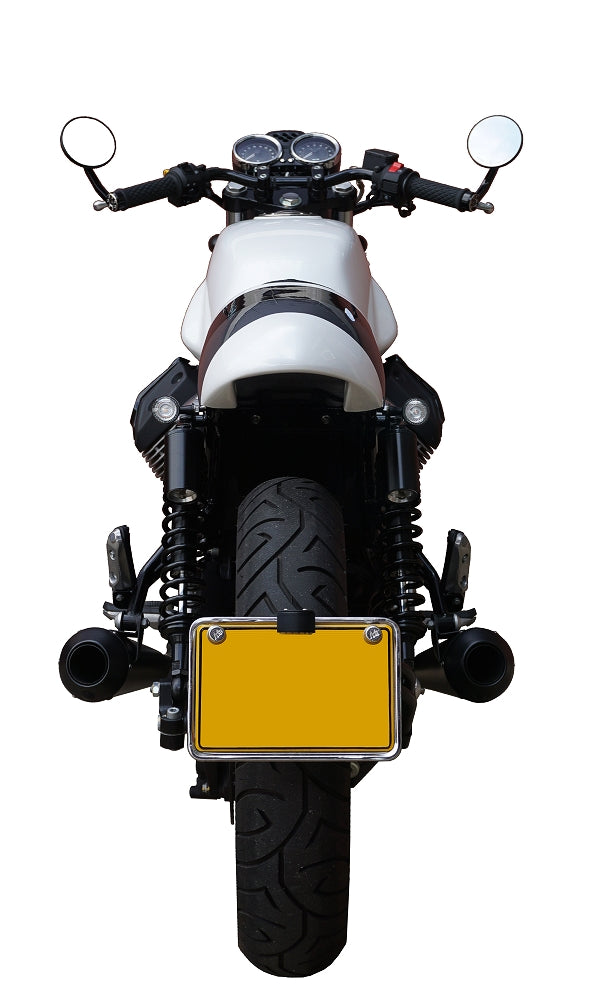 Ironhead Black Silencers Moto Guzzi V7 II 2013-16 image 5