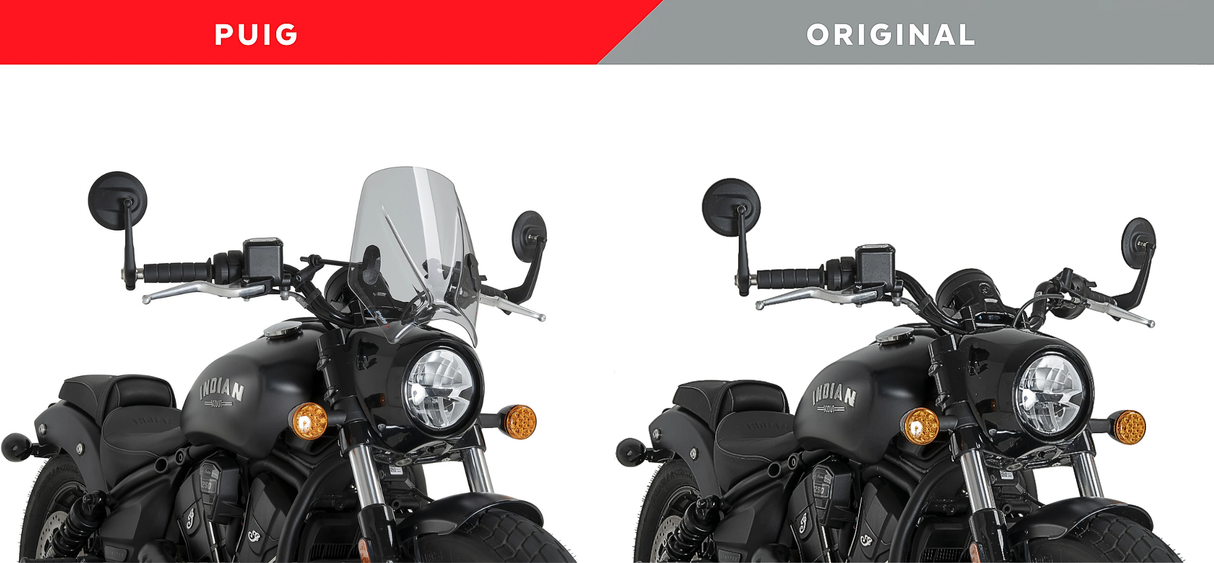 Puig Mito Screen Indian Naked Bike Range 2015-26 image 2